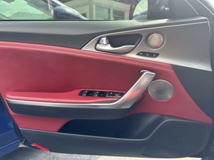 2020 Kia Stinger GT1 red leather package