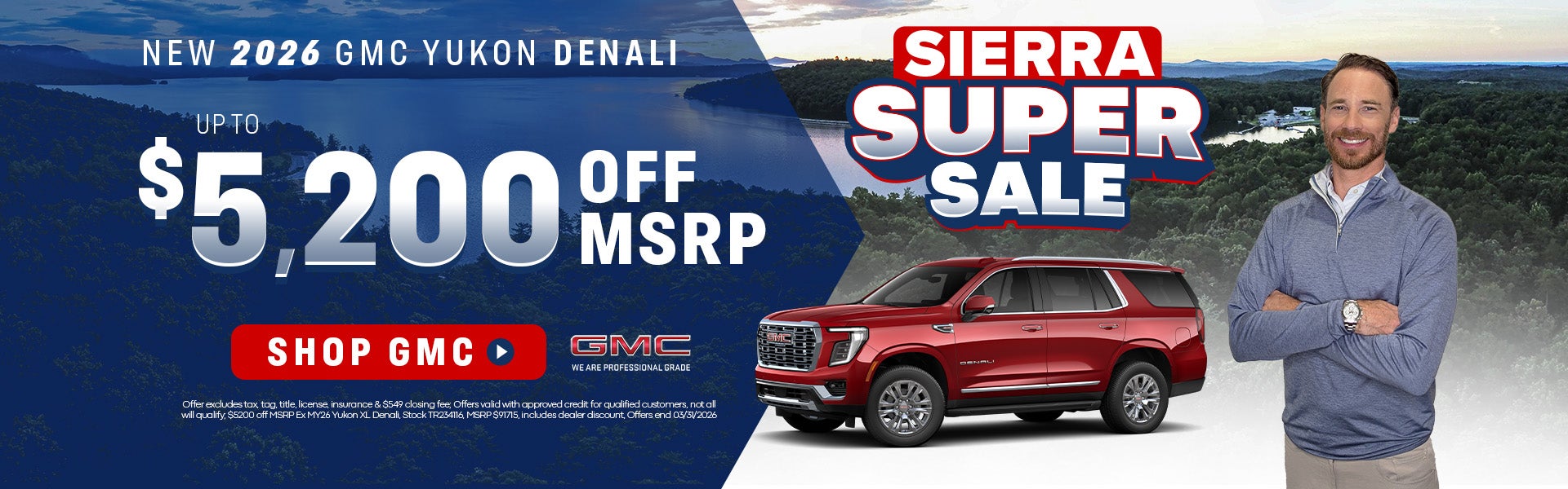 New 2026 Yukon Denail