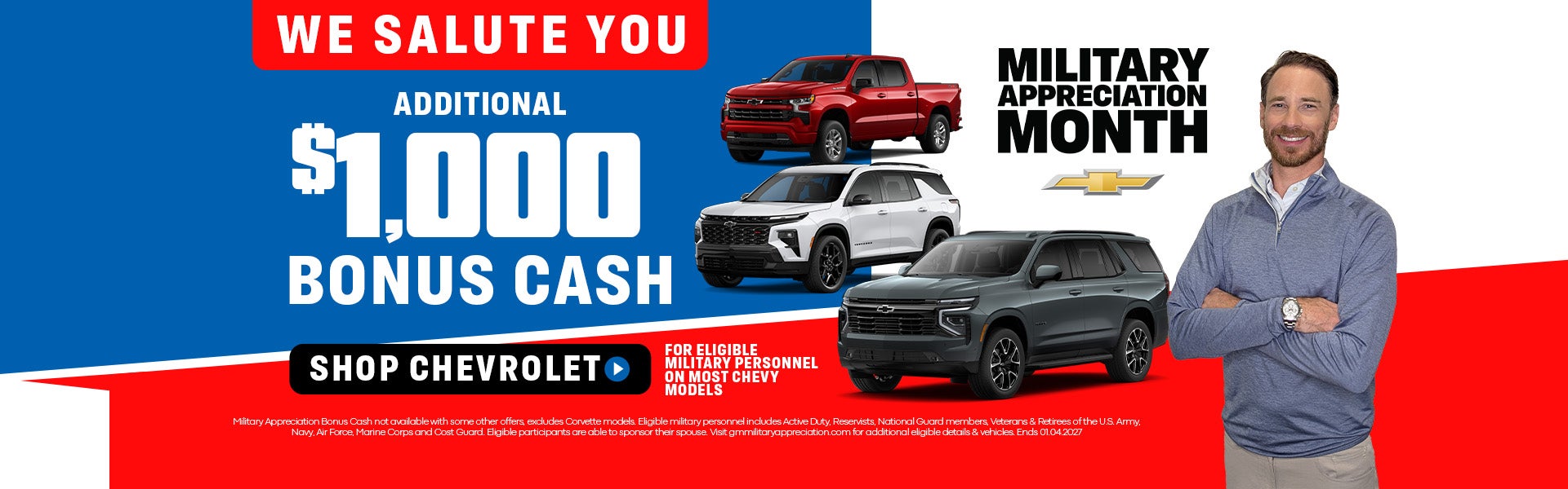 ADDITIONAL $1,000 BONUS CASH